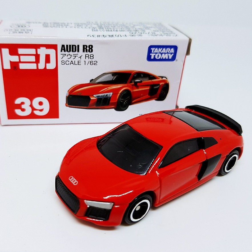 Ready Stock In Malaysia Original Tomy Audi R8(Red)