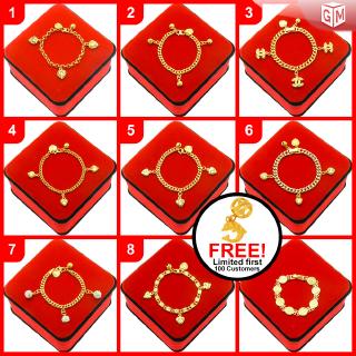 GELANG BUDAK Emas Bangkok Korea Jewellery Kid Bracelet GELANG BUDAK Emas Bangkok Korea Jewellery Kid Bracelet
