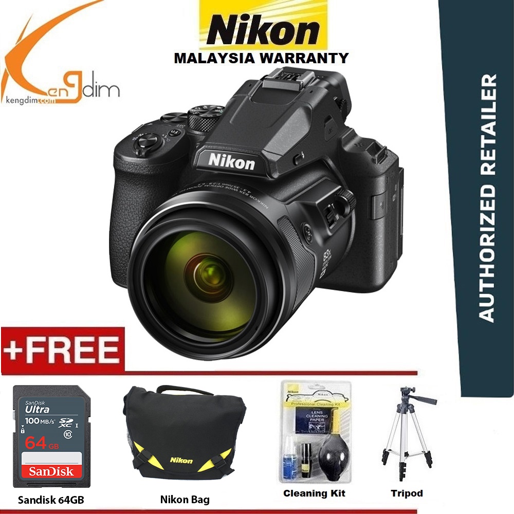 (READY STOCK) Nikon COOLPIX P950 Digital Camera (NIKON MALAYSIA ...