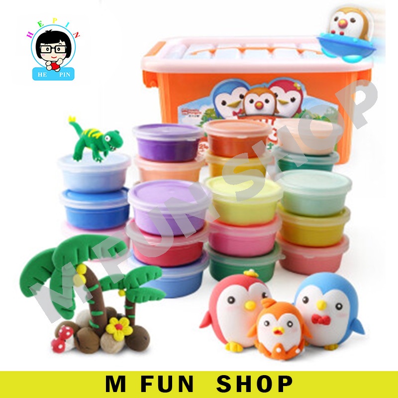 *Ready Stock* 1Pc Slime Cup Kids Colourful Stress Relief Slime Non ...