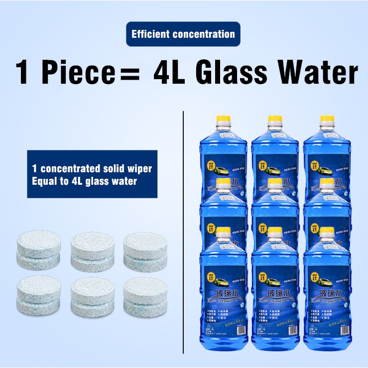 Multi Reliable Glass water car wiper effervescent tablet concentrated summer strong decontamination liquid four seasons - Image 3