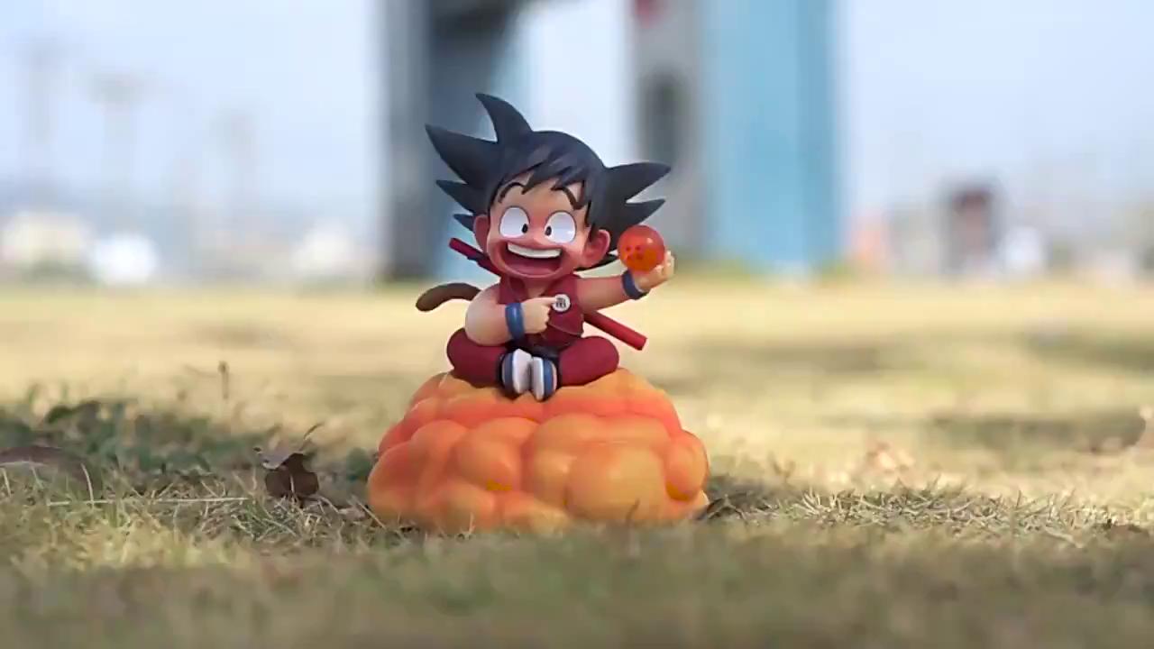 Buy 17cm Goku Action Figure Bandai One Piece Action Figure One Piece Figure Mystery Box 七龍珠gk 童年孫悟空筋斗雲手辦公仔動漫擺件人偶悟空公仔七龍珠公仔悟飯公仔