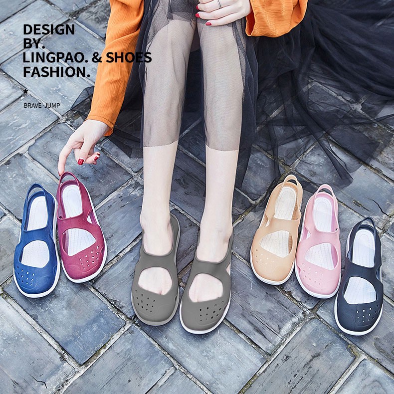 Words Korea Fashion Selipar Perempuan / Kasut Perempuan / Slide Sandal  Women / Women Shoes