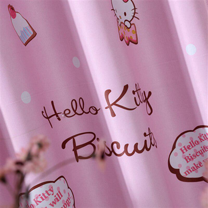Langsir Hello Kitty Curtain Cartoon Blackout Cloth Pink Langsir Hello Kitty Curtain Cartoon Blackout Cloth Pink