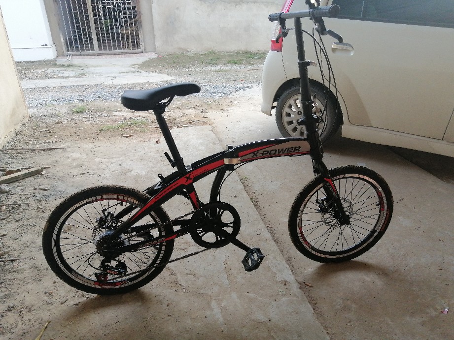 x power folding bike