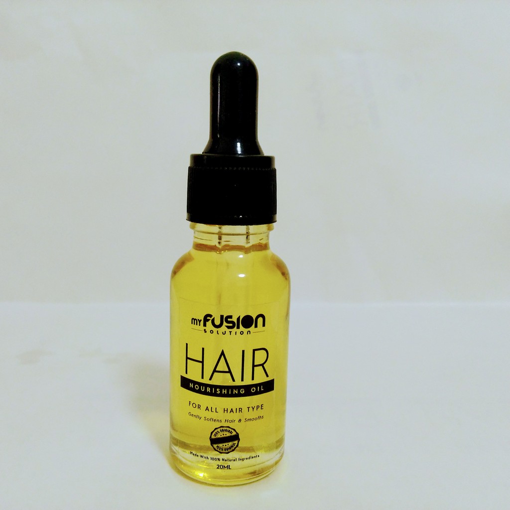 MYFUSION SOLUTION HAIR NOURISHING OIL MINYAK BUAH KERAS CANDLENUT OIL