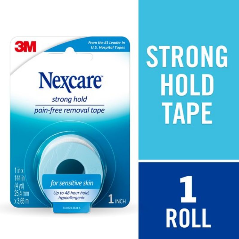 [TKM] 3M Nexcare Sensitive Skin Tape 1 inch x 4 Yard Roll Shopee Malaysia