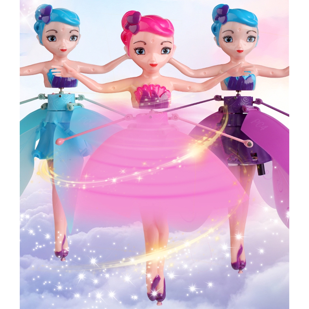 magic flying fairy princess doll infrared kids toys