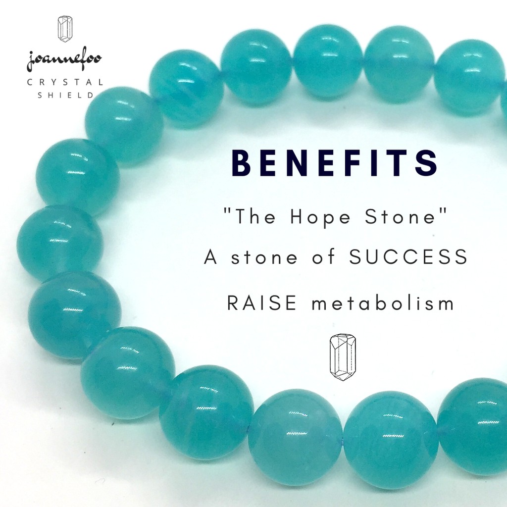 Amazonite Bracelet Premium Grade Quality 天河石水晶手串 Shopee Malaysia