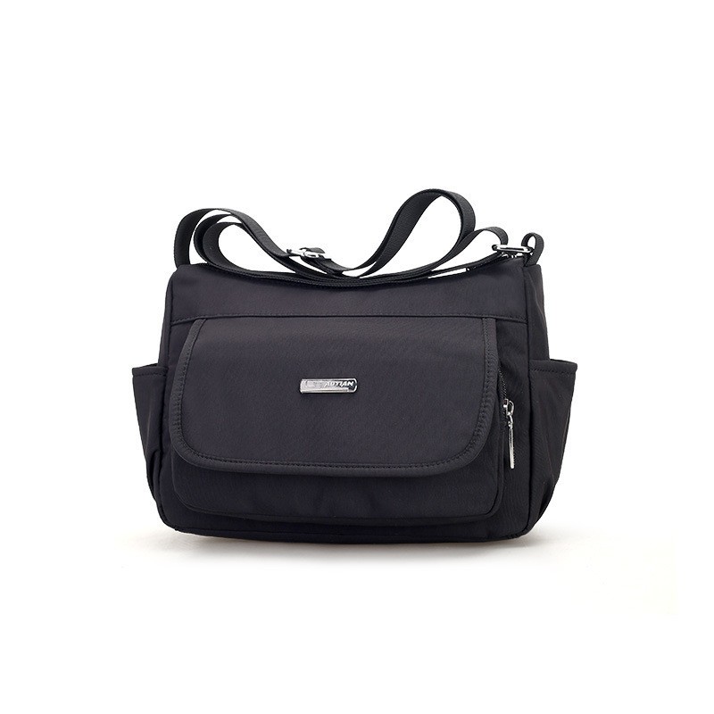 nylon messenger crossbody bag