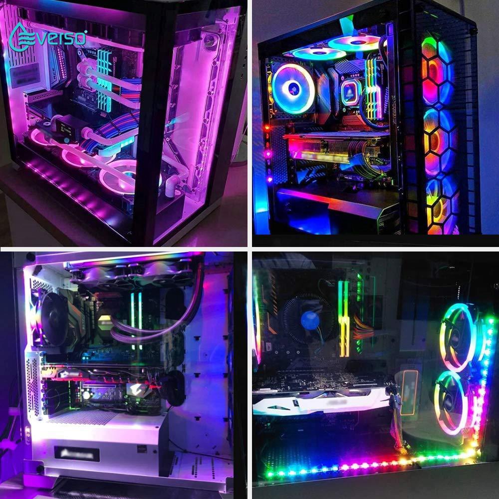 lighting pc case