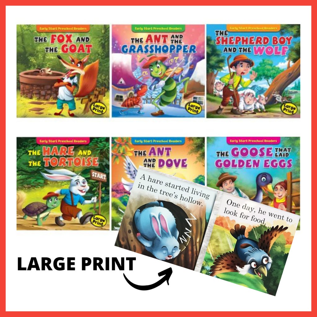 Local Stock】Simple Mini Pre-School English Picture Learning Animal Story  Books for Baby and Kids - Buku Cerita Kanak-K | Shopee Malaysia
