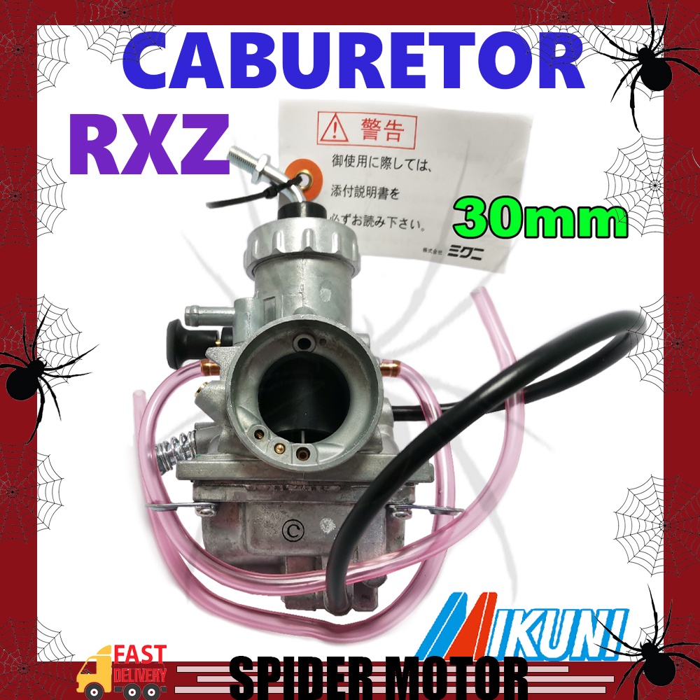CARBURETOR YAMAHA RXZ RXZ ORIGINAL YAMAHA MIKUNI JAPAN [ MODIFIED LC135 ...