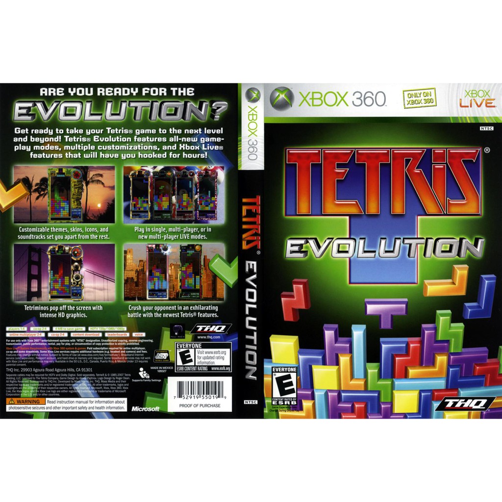 XBOX 360 Tetris Evolution | Shopee Malaysia