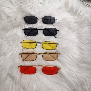 2021 New Metal Small Frame Sunglasses Retro Women's Men's Net Red Popular Shades Glasses Latest Trend UV400