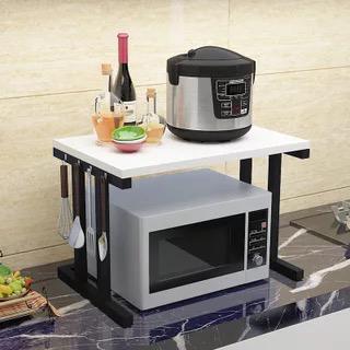 Smile YO 2 Layer Wooden Microwave Oven Rack Electric Rice Smile YO 2 Layer Wooden Microwave Oven Rack Electric Rice