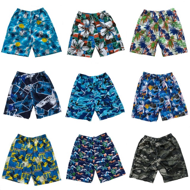  HARGA BORONG MEN BEACH BOARD SHORT SUMMER HAWAII FULL 