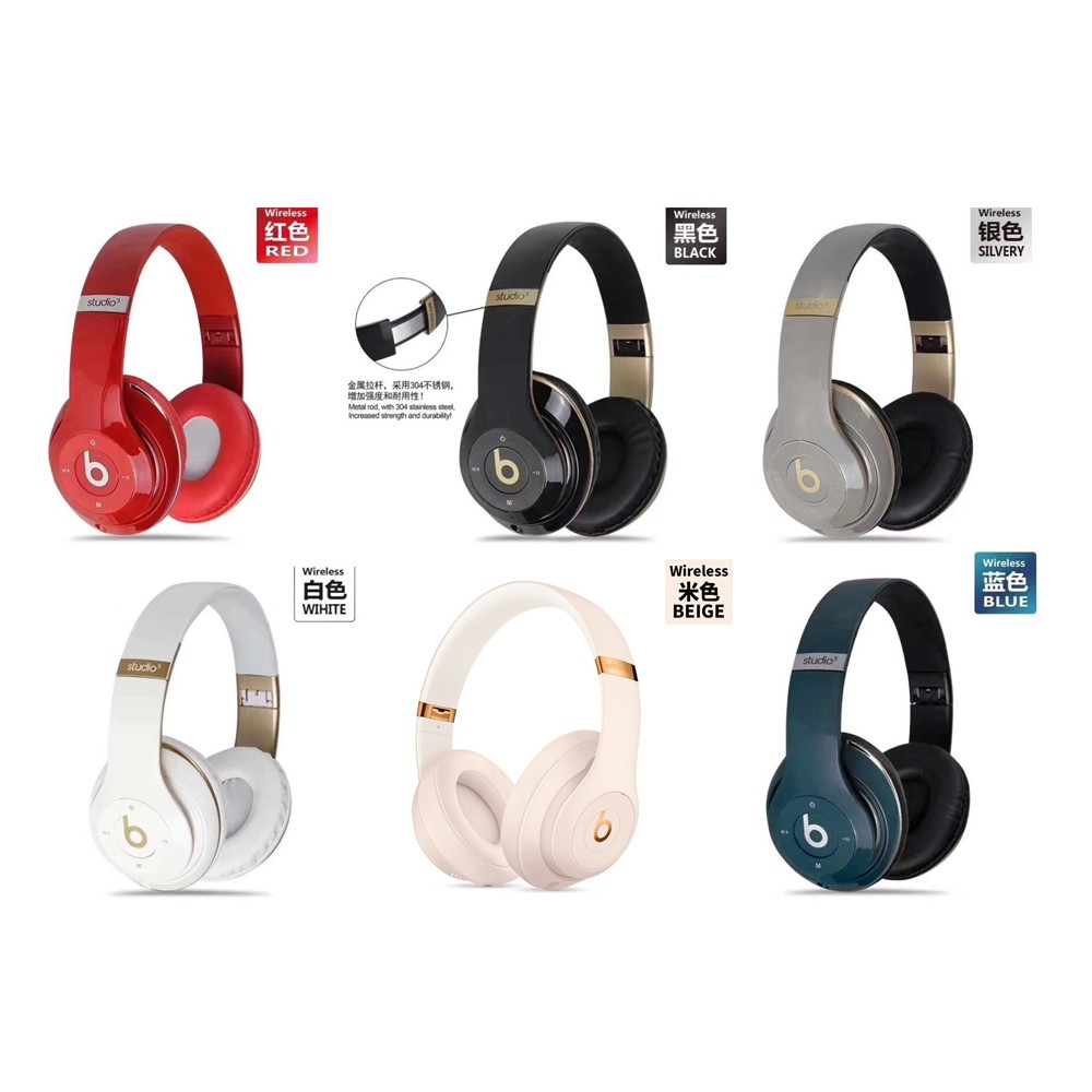 beats studio 3 wireless kaina