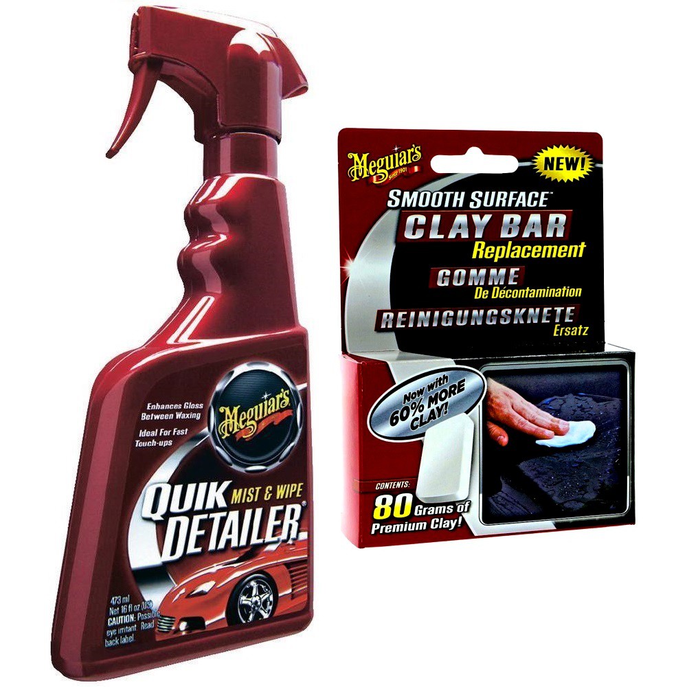 Meguiar's Smooth Surface Clay & Quik Detailer COMBO Shopee Malaysia