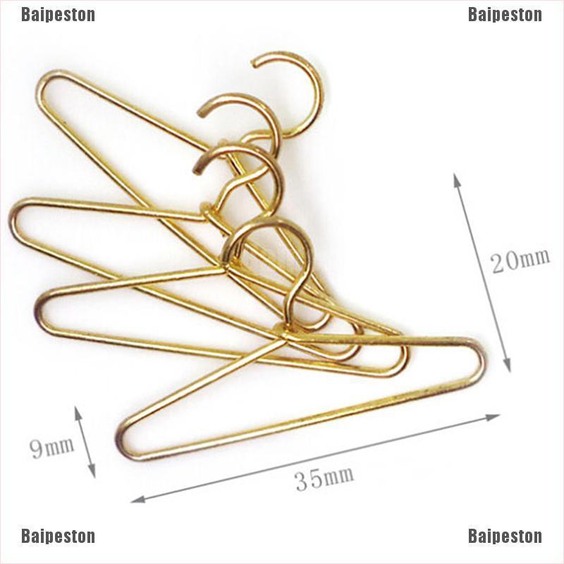 miniature hangers doll clothes