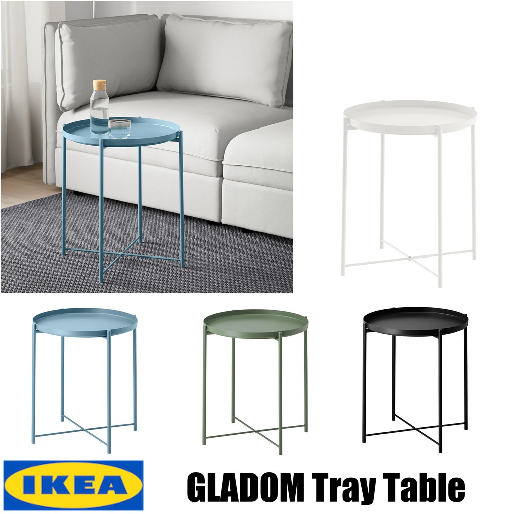 IKEA GLADOM Tray Table Side Table 45 53cm Shopee Malaysia