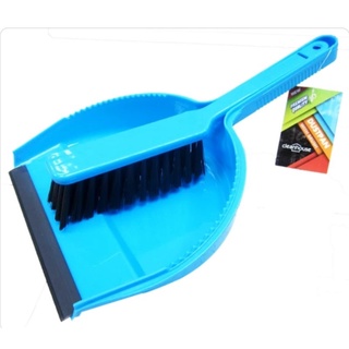 2-in-1 Dust Pan Brush Combo Small Size Cleaning Tool Home Kitchen Car Pet Use Cute Helper Cleaning Set with Hand Broom Brush Coral Fleece Cleaning Cloth Blue meioro Broom and Dustpan 