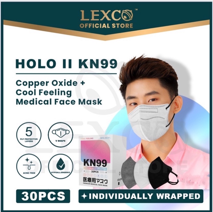 LEXCO 3D/KF99/KF94 Korean / KN99 Copper Oxide / 6D Cooling Technology ...