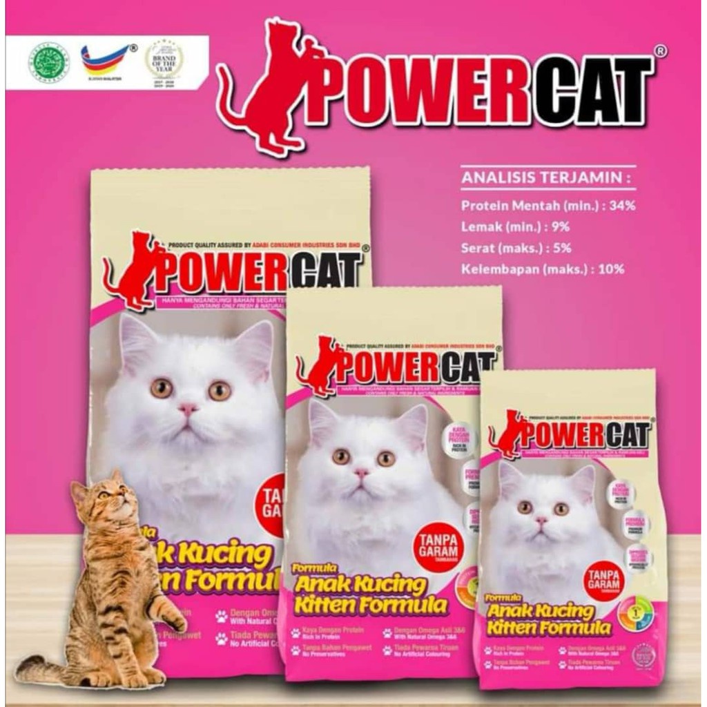 Powercat Kitten 7kg Cat Food Shopee Malaysia