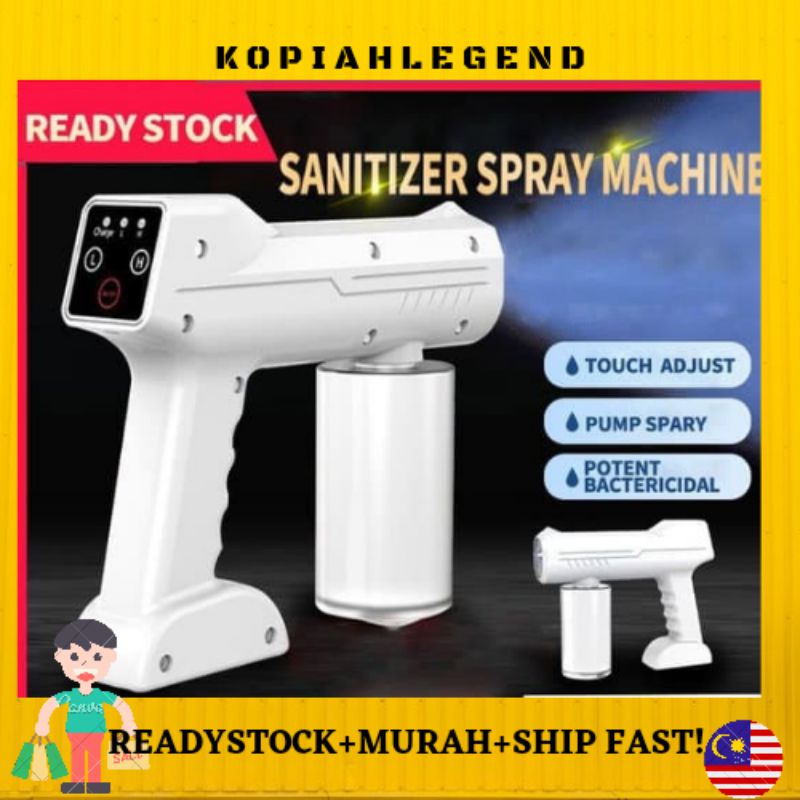 READY STOCK KL MALAYSIA Disinfection Gun Sanitizer Spray Machine Blu