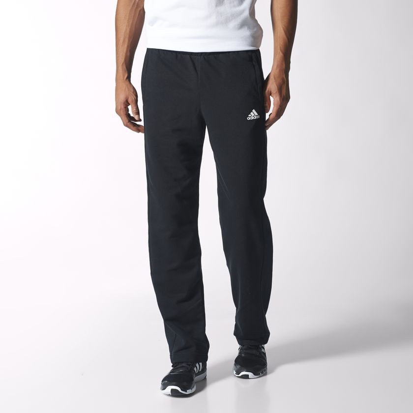 men's adidas climalite essentials lin tapered pants