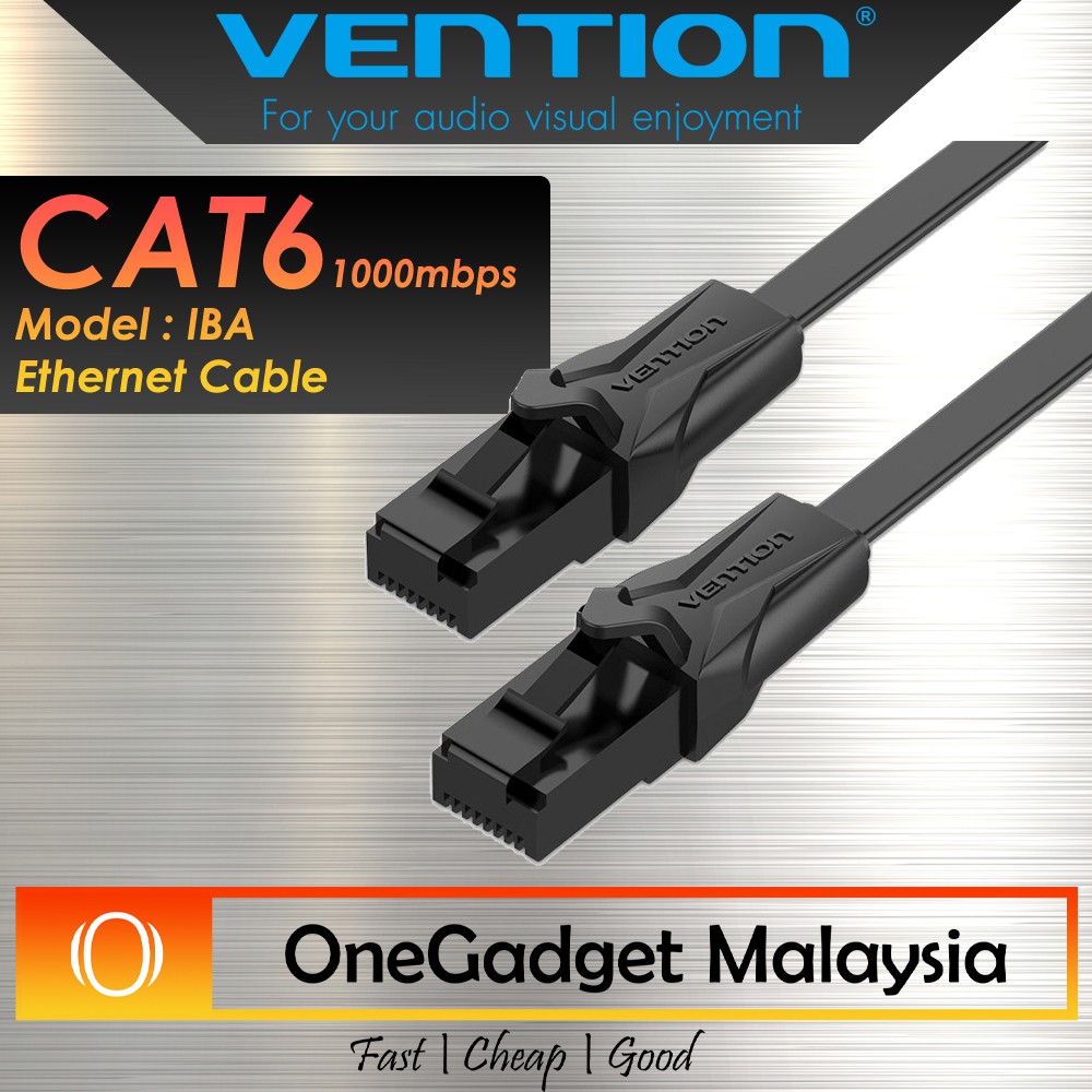 [ 5M 40M ]Vention Cat6 Cable RJ45 Gigabit High Speed CAT 6