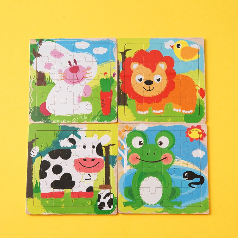 Versatile Premium Kids Wooden Puzzle early education educational Toys Multi Durable - Image 3