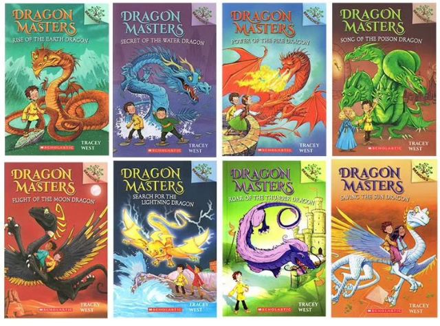 Dragon Masters 8 Books Set Official Book Receipt Shopee Malaysia