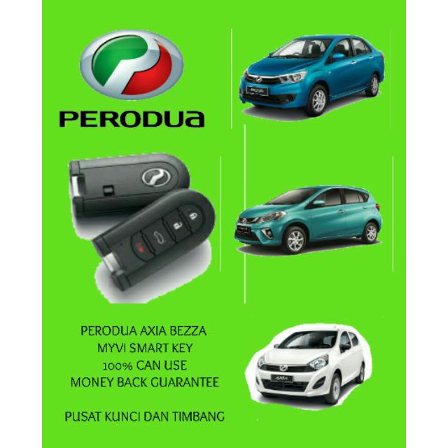 PERODUA MYVI AXIA AND BEZZA SMART KEY  Shopee Malaysia