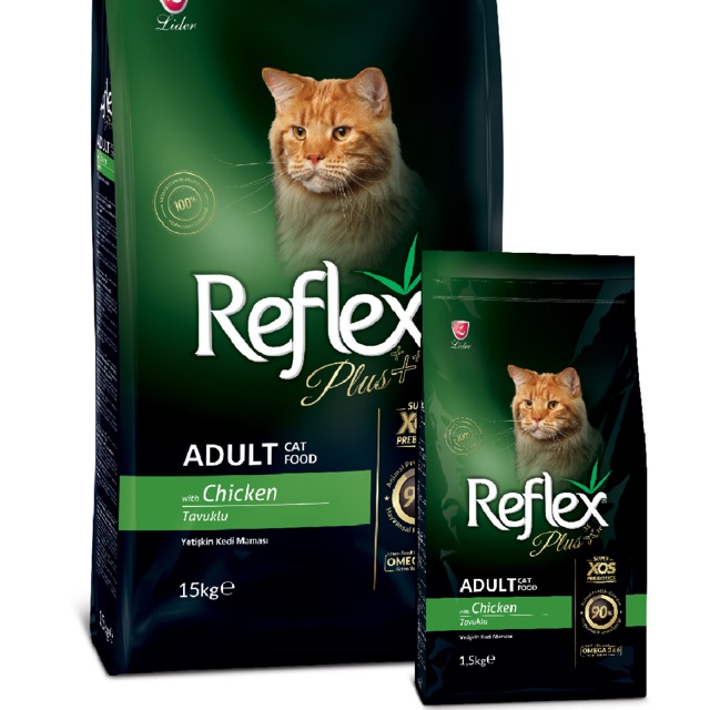 Reflex Plus Adult Cat Food 15kg Makanan Kucing Shopee Malaysia