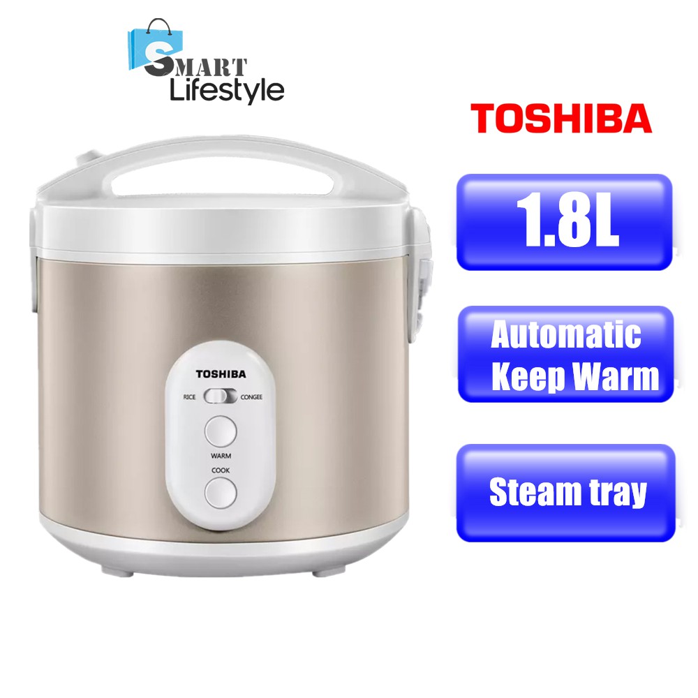 Toshiba Jar Rice Cooker With Congee (1.8L) RC18JS1NMY Shopee Malaysia