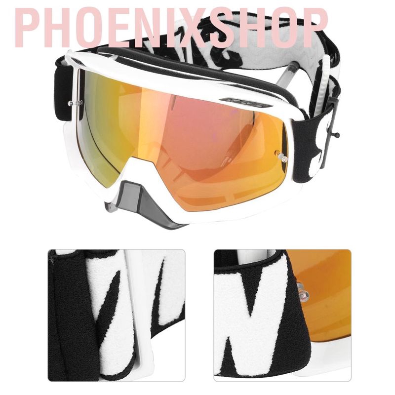 Woyisisi Motorcycle Glasses Motorcycle Unisex Outdoor Motorcycle Goggles Helmet Ski Sports Motorbike Racing Glasses
