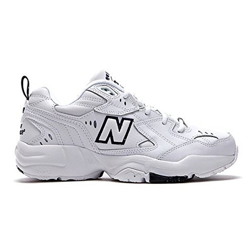 new balance 608 white and gray chunky sneakers