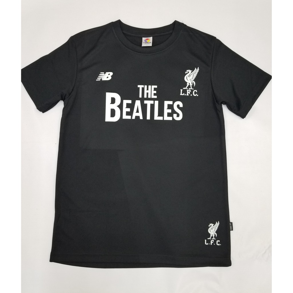 The Beatles Liverpool Black Tee White Logo 2019/20 Shopee Malaysia