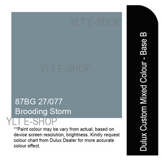 Ylt Dulux Easy Clean 5l Custom Mixed Colour Available Part 2 Shopee Malaysia