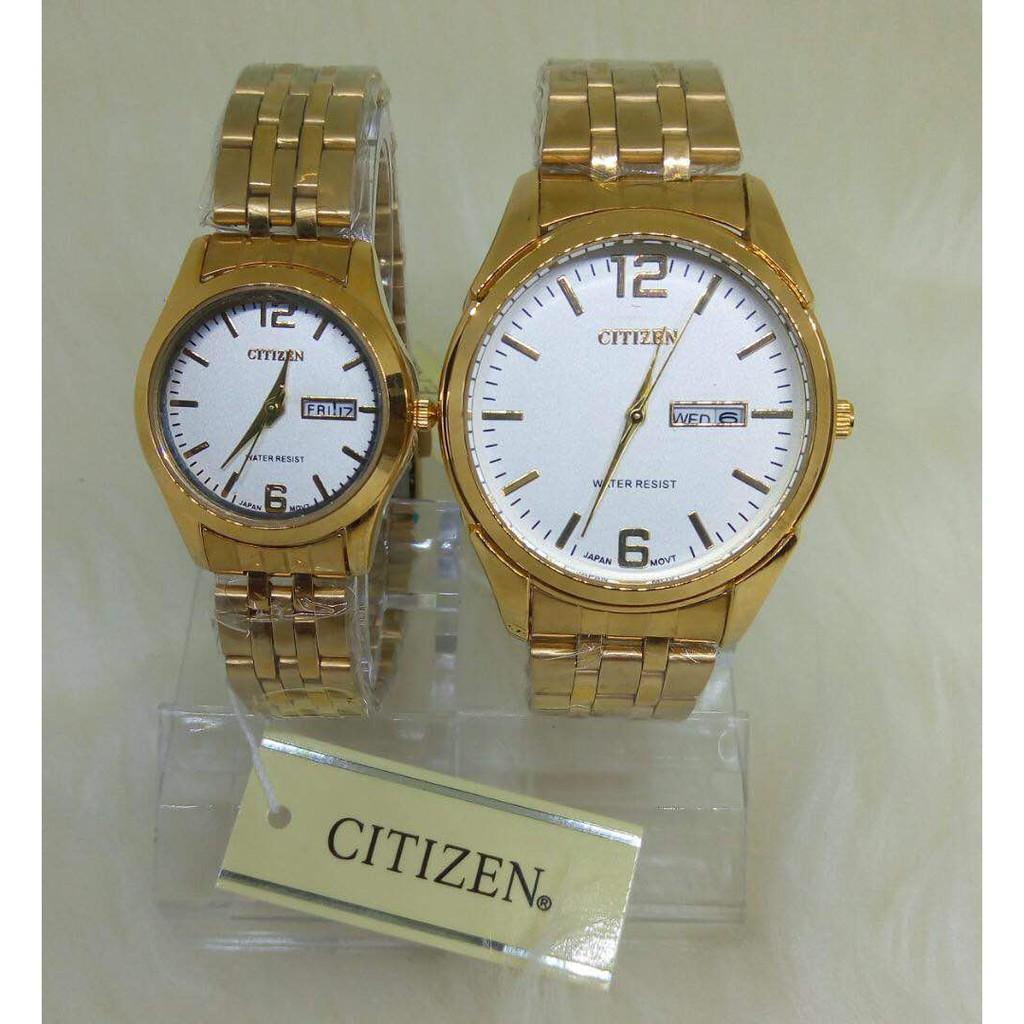 citizen watches couple set