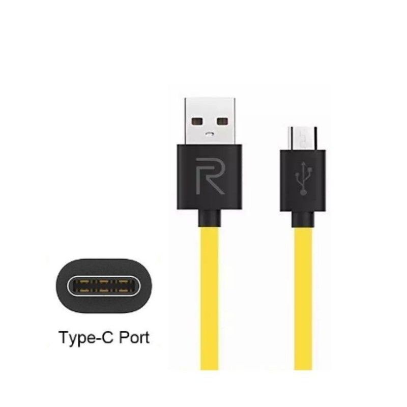REALME Universal 3A USB Cable Fast Charger Type C / Micro USB / Iphone Type