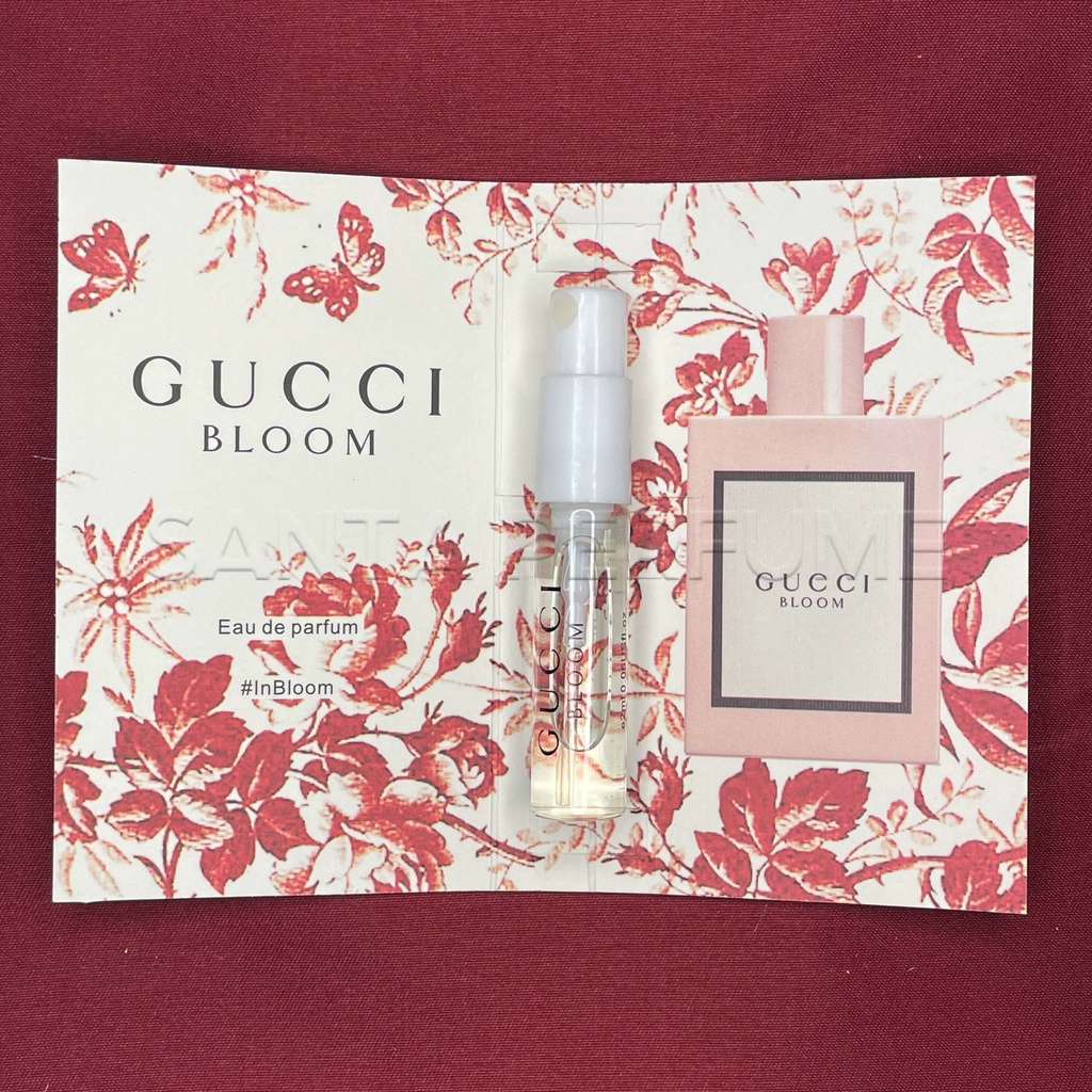 Gucci Bloom Acqua di Fiori, 2018 2ML Perfume Sample Fragrance | Shopee ...