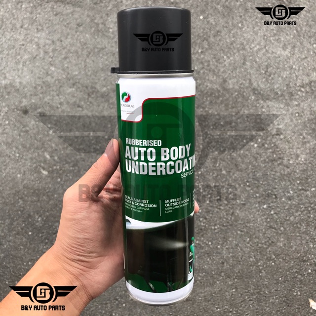 Original P2 Rubberised Auto Body Undercoating (500ML) Alza Axia Bezza