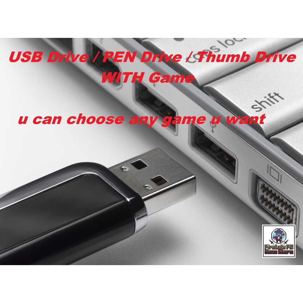 USB Drive / PEN Drive / Thumb Drive with game | Shopee Malaysia