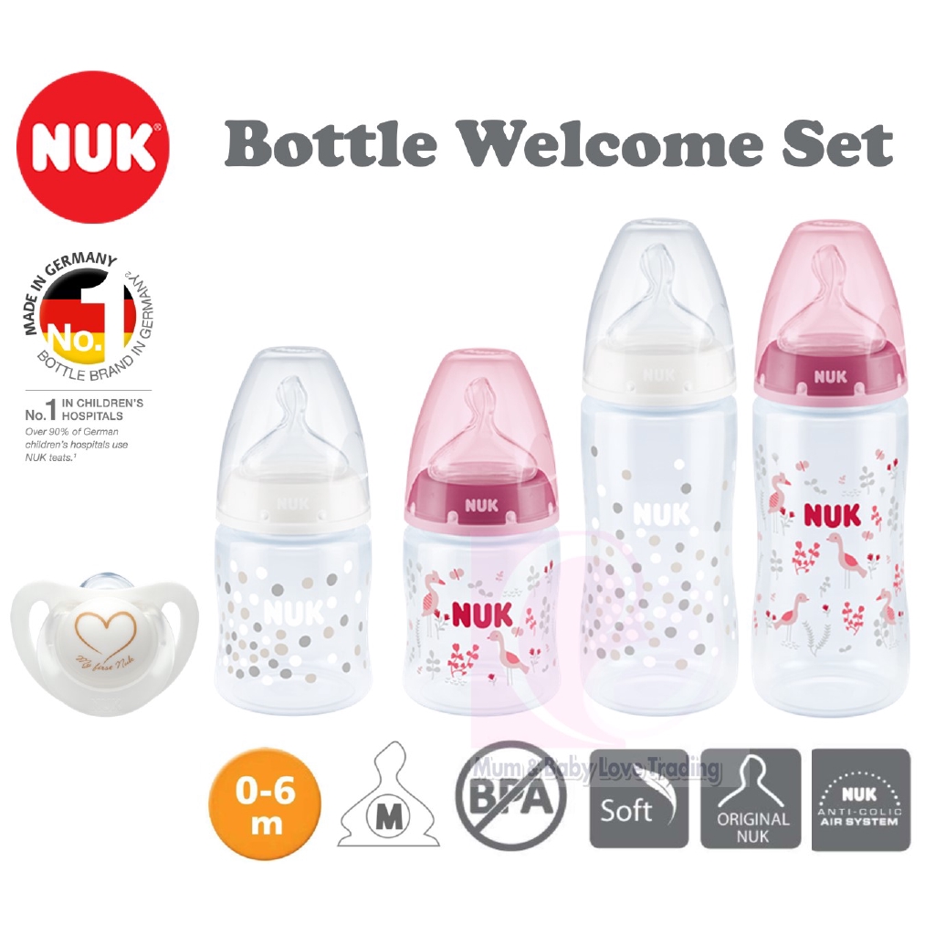 nuk bottle sets