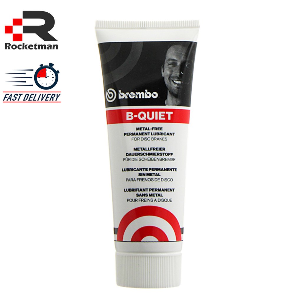 BREMBO BQUIET BRAKE GREASE (75ML) GENUINE METAL FREE PERMANENT