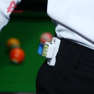 Belt Cue Magnetic Pool Holder Billiards Snooker Leather Clip Stick Chalk Tools