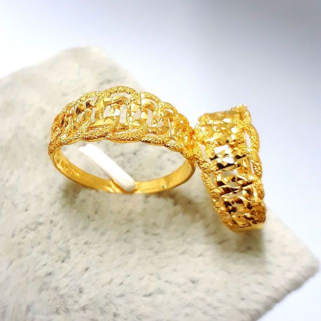  Cincin  coco  dewasa emas  916  tulen Shopee Malaysia