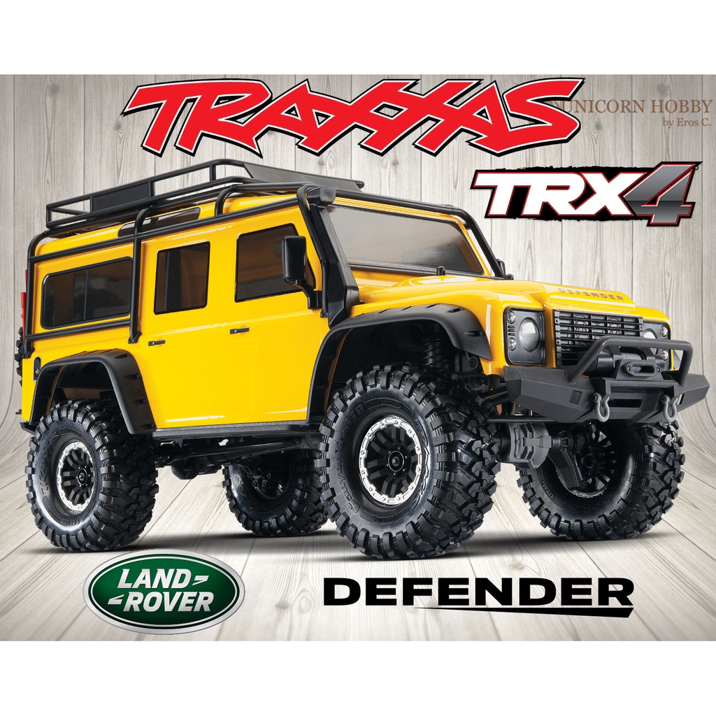 traxxas land rover defender crawler